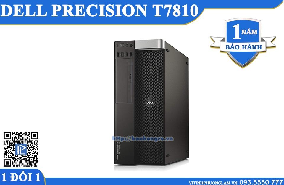 MÁY TRẠM DELL PRECISION T7810 / DUAL XEON E5-2680 V4 (56 LUỒNG) / DDR4 64GB / QUADRO K2200 (4GB)